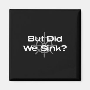 Funny Boat Design Magnet
