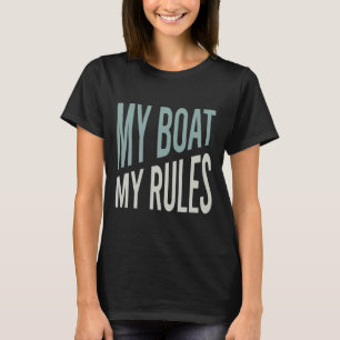 Funny Boater Humour T-Shirt