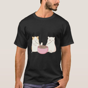 Funny Boba Ramen Cats Kawaii Anime Japan T-Shirt