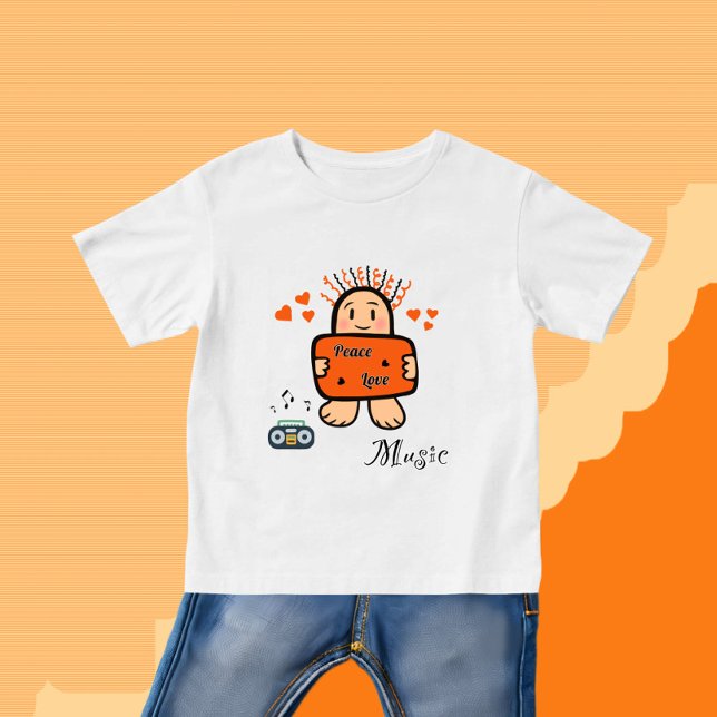 Funny body music lover baby T-Shirt (Creator Uploaded)