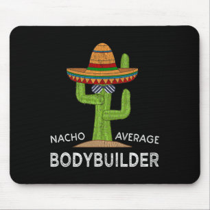 Funny Bodybuilder Bodybuilding Mouse Pad