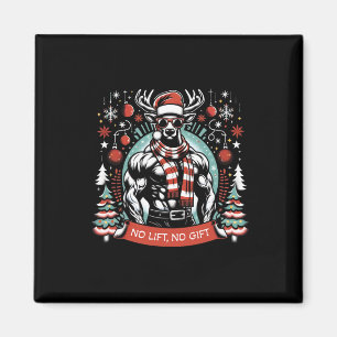 Funny Bodybuilding For Christmas Party Workout Bod Magnet