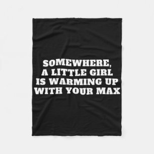 Funny Bodybuilding Saying Weightlifting Quote Fleece Blanket