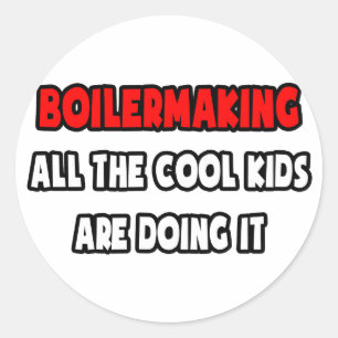 Funny Boilermaker Shirts and Gifts Classic Round Sticker