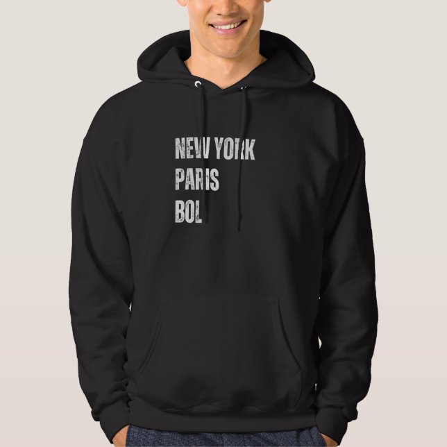 Funny Bol Croatia Hoodie (Front)