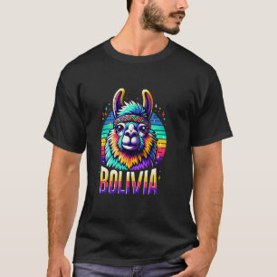 Funny Bolivia Alpaca - Bolivian Llama T-Shirt