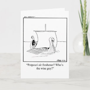 Funny Bon Voyage Greeting Card