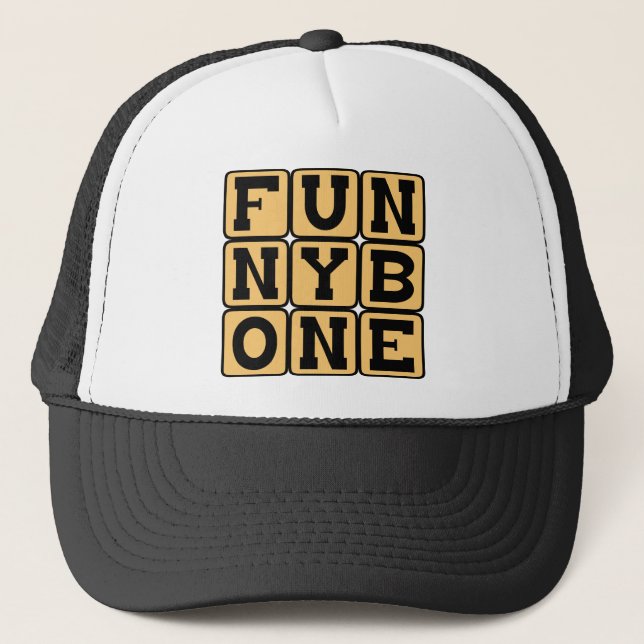 Funny Bone, Humerus Trucker Hat (Front)