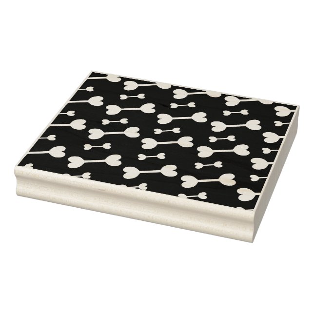 Funny bones illustration art stamp (Stamp)