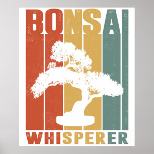 Funny Bonsai Tree Funny Japanese Bonsai Tree Whisp Poster