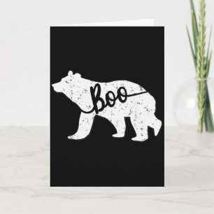 Funny Boo Bear Nickname Matching Shirt  Card