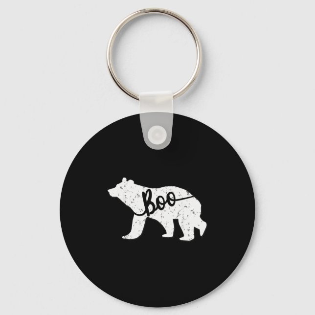 Funny Boo Bear Nickname Matching Shirt  Key Ring (Front)