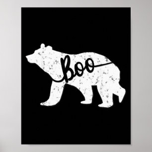 Funny Boo Bear Nickname Matching Shirt Poster