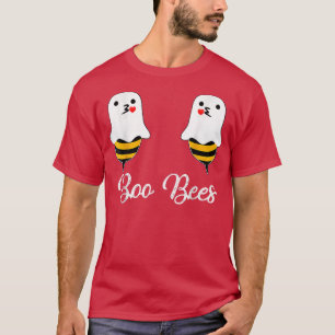Funny Boo Bees Couples Halloween Costume  For Wome T-Shirt
