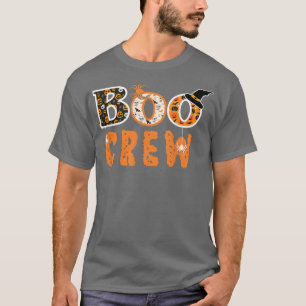 Funny Boo Crew Cute Boo Spooky Teacher Halloween C T-Shirt