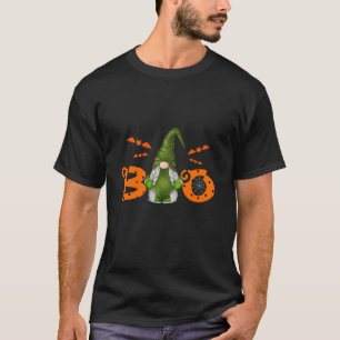 Funny Boo Witch Gnome Halloween T-Shirt