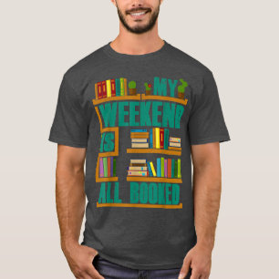 Funny Book Design For Men Women Book Lover Library T-Shirt