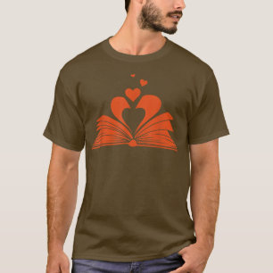 Funny Book Lover Design Men Women Kids Bookworm Li T-Shirt
