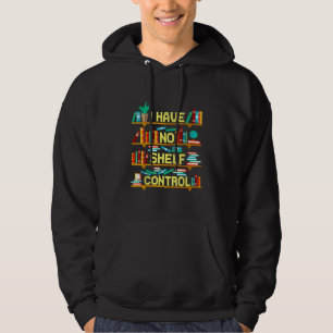 Funny Book Lover Gift Book Club Group Reading Libr Hoodie
