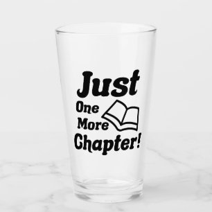 Funny Book Lover Glass