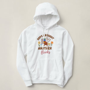 Funny Book Lover Quote Reading Addict Introvert  Hoodie