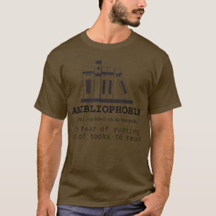 Funny Book LoverReading Nerd   Classic Abibliophob T-Shirt