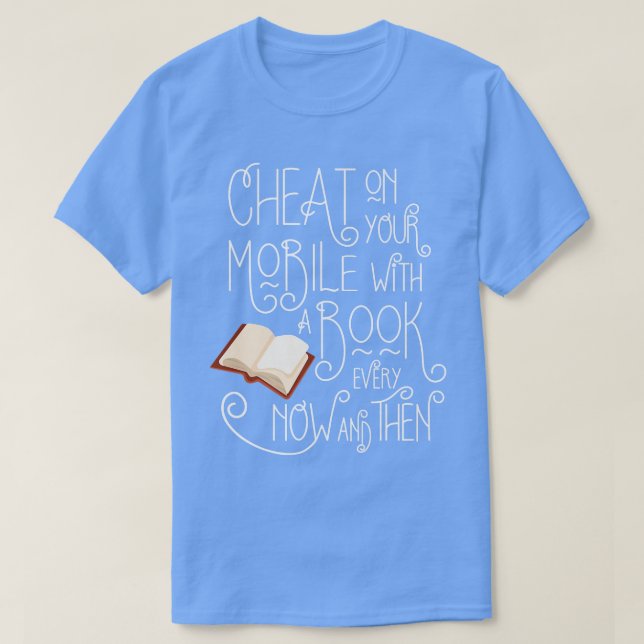 Funny Book Lovers and Bookworm 521 T-Shirt (Design Front)