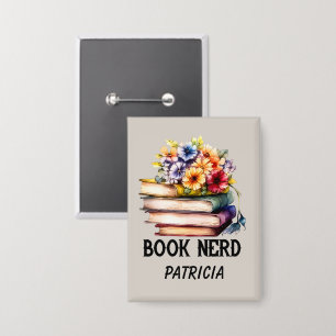 Funny book nerd word art