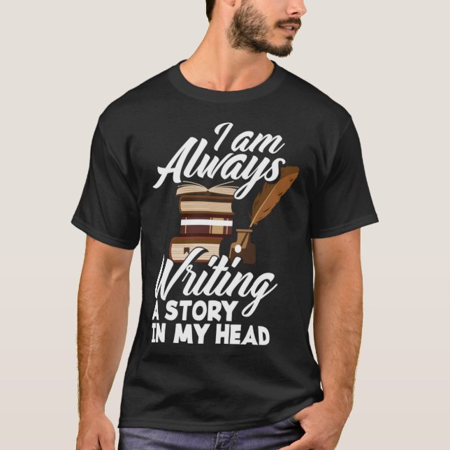 Funny Book Publisher Writer Author T-Shirt (Front)