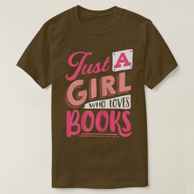 Funny Book Reading Graphic Women Girls Book Lovers T-Shirt (Design Front)