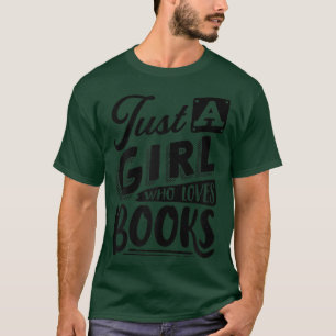Funny Book Reading Graphic Women Girls Book Lovers T-Shirt