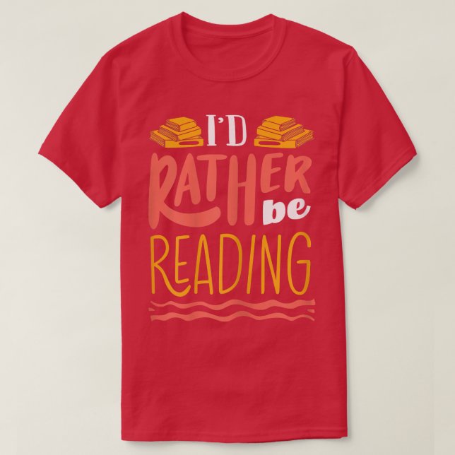 Funny Book Reading Graphic Women Girls Book Lovers T-Shirt (Design Front)