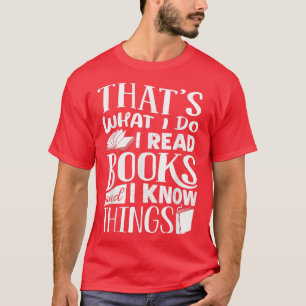 Funny Book Reading Graphic Women Men Book Lovers L T-Shirt