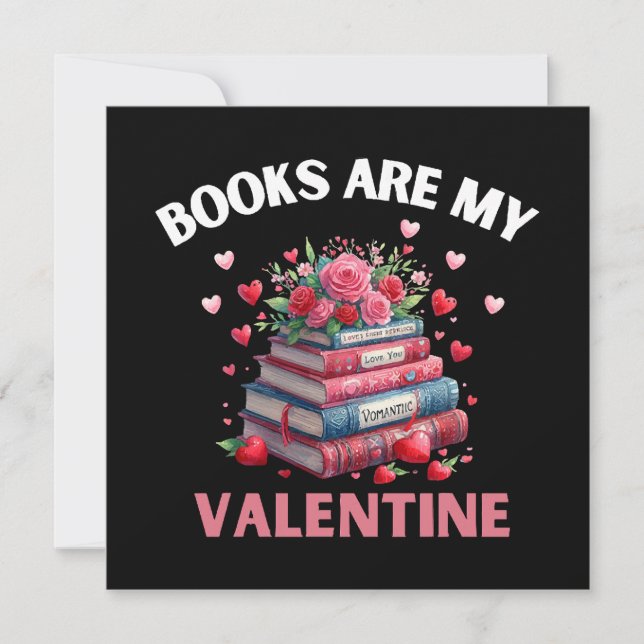 Funny Books Are My Valentine (Front)