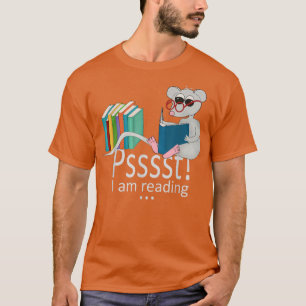 Funny Books Book Lover Literature Reading Rat Read T-Shirt