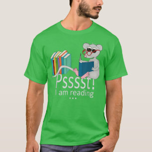 Funny Books Book Lover Literature Reading Rat Read T-Shirt