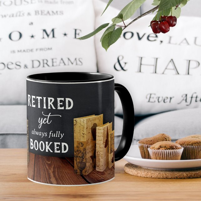 Funny Books Retired Teacher Coffee Mug (Creator Uploaded)