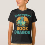 Funny Bookworm Kids Dragon Lover Book Reader Fun T-Shirt<br><div class="desc">Perfect Novel and book lover gift. Funny Bookworm and Librarian Humour for Library and Book Reader. Witty Reading Joke.</div>
