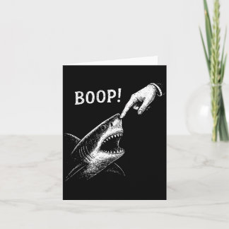 Funny Boop Shark Meme Funny Shark Humour Card