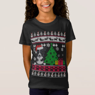 Funny Border Collie Christmas Ugly Sweater Dog Lov