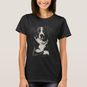 Funny Border Collie Dog T-Shirt