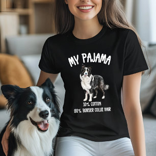 Funny Border Collie Pajama T-Shirt