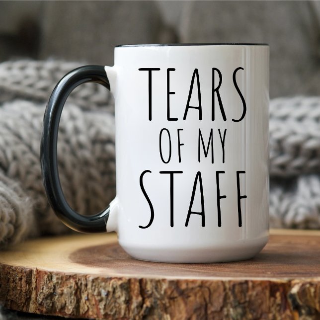  Funny Boss Day Gift, Tears of My Staff, Employer  Mug (Creator Uploaded)