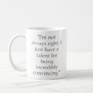 Funny Boss Humour Typography Coffee Mug