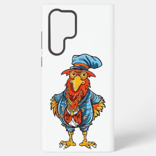Funny Bossy Cartoon Rooster Samsung Galaxy Case