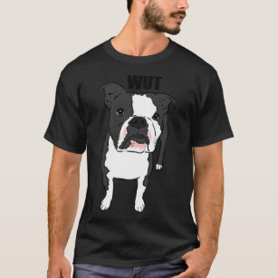 Funny Boston Terrier, Boston Terrier Face, Funny D T-Shirt