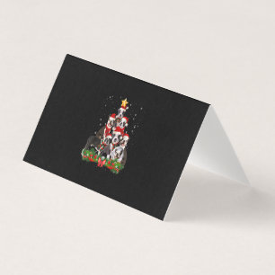 Funny Boston Terrier Dog Christmas Tree Gift
