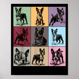Funny Boston Terrier Quote In My Boston Terrier Er Poster