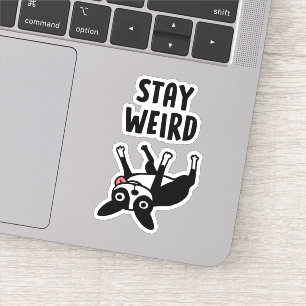 Funny Boston Terrier Stay Weird Dog