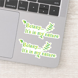 Funny Botanist Nature Set of Two